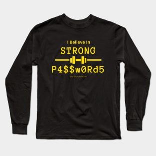 Strong Passwords Long Sleeve T-Shirt